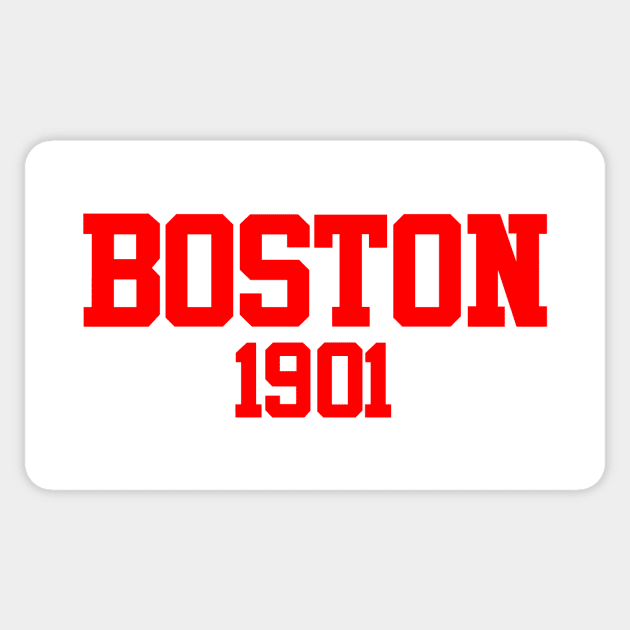 Boston 1901 Sticker by GloopTrekker